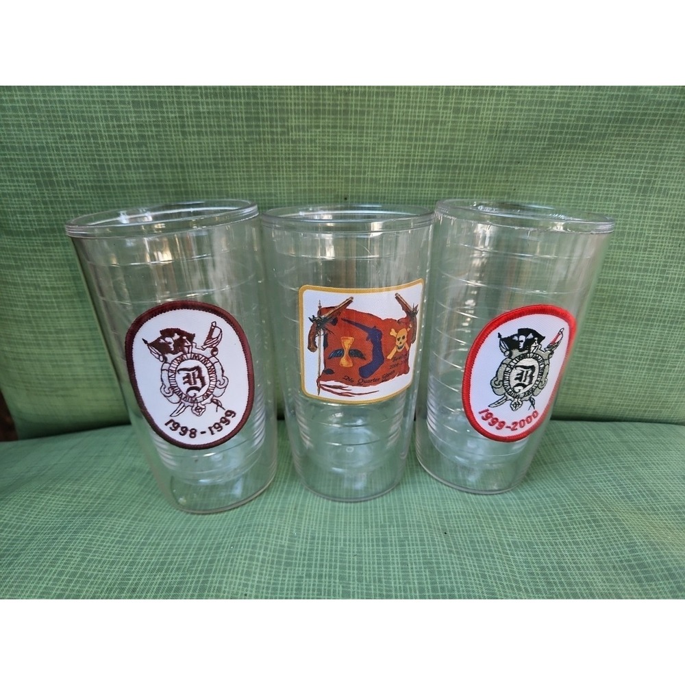 3 Krewe Of Bowlegs Billy Bowlegs Cups Vintage Tervis Various Years Destin FWB